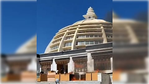 The Ministry of Home Affairs (MHA) has blamed the hunger strikers, including climate activist Sonam Wangchuk, for inciting Wednesday's violence.