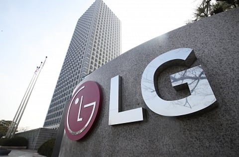 Seoul :This file photo taken April 5, 2021, shows an office building of LG Electronics Inc. in Seoul