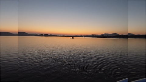 The Brahmaputra river near Guwahati in Assam