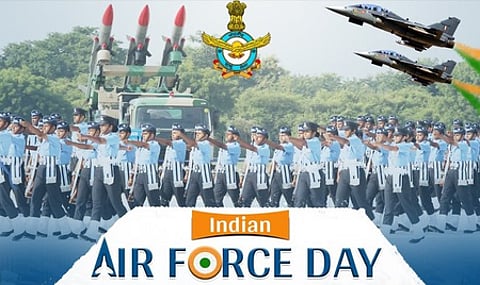 The Indian Air Force was established on this day in 1932. This year’s celebrations mark 93 years of the IAF’s indomitable service and commitment to the nation