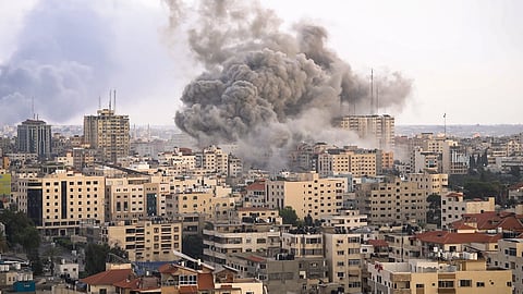 Image of Israel airstrike on Gaza