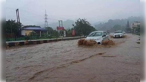Flood in meghalaya