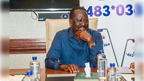 Kenya’s veteran leader and former PM, Raila Odinga
