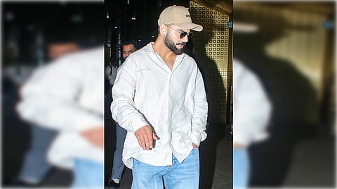 Mumbai: Cricketer Virat Kohli arrives at Mumbai airport on Thursday, June 5, 2025.