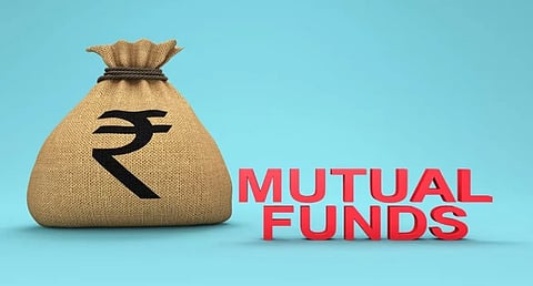 Representational image of Mutual Funs with a graphic of nag full of money included in it.