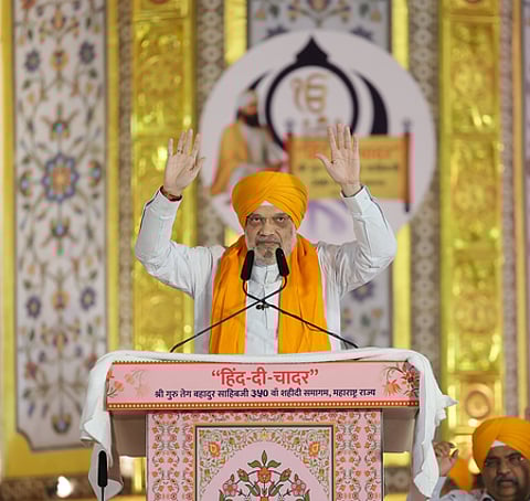 श्री गुरु तेग बहादुर जी पर गृह मंत्री अमित शाह के बयान की सुनील जाखड़ ने की प्रशंसा