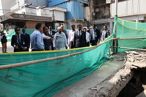 सीएम नीतीश ने सैदपुर-बाकरगंज भूमिगत नाला और सड़क निर्माण कार्य में तेजी का दिया निर्देश