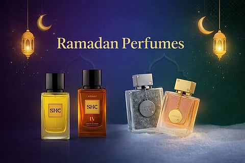 Variations of Ramadan Perfume bottles