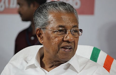 Image of Pinarayi Vijayan, the Chief Minister of Kerala