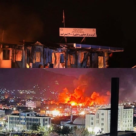 Hard to find difference between Israel and Pakistan, says Afghanistan pacer Naveen Ul Haq after Kabul air strikes in which 400 died and 250 got injured. Photo credit: @Rahmanullah Gurbaz/X