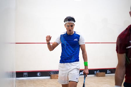 Indian Open squash: Om Semwal wins five-game thriller; Tanvi Khanna cruises into second round on Day 1 (Credit: JSW Sports)