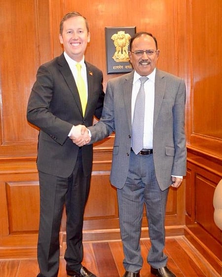 US envoy Gor, NSA Doval discuss critical security and geopolitical issues