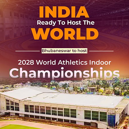 Sports Minister Dr Mansukh Mandaviya, MoS Raksha Khadse, express delight at India getting to host 2028 World Athletics Indoor Championships in Bhubaneswar. Photo credit: IANS