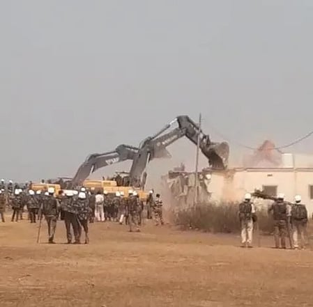 Congress leader’s house demolished in Jharkhand’s Hazaribagh, land cleared for mining