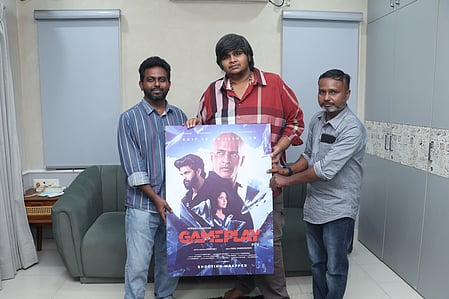 Karthik Subbaraj unveils first look of Kishore-starrer ‘Game Play’ (Photo Credit: IANS/PR)
