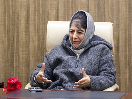 Mehbooba Mufti greets people on Eid, appeals for donations for Iranians affected by conflict