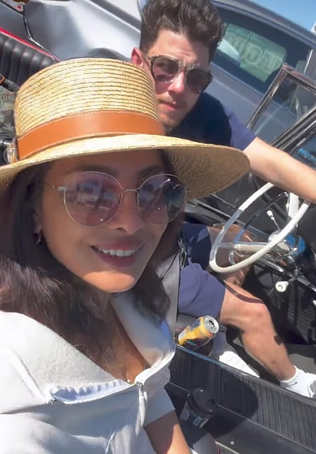 Priyanka Chopra says “Mommy daddy days are my favorite” as she sneaks out time with Nick Jonas amidst hectic schedule