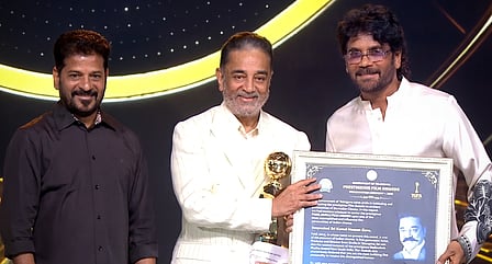 Kamal Haasan: Chiranjeevi is my senior in politics and junior in cinema! (Photo: IANS/PR)