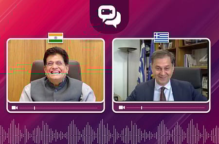Piyush Goyal discusses deepening trade, tourism ties with Greece Minister