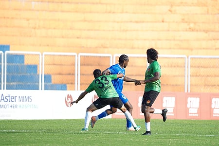 Gokulam Kerala ease past Dempo SC for their first win of the season in the Indian Football League (IFL) 2025-26 at the Payyanad Stadium in Manjeri, Kerala, on Friday. Photo credit: AIFF