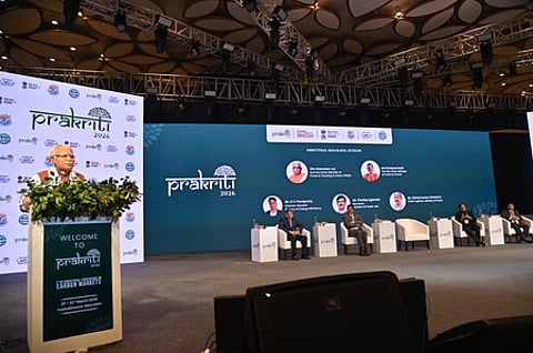 Govt launches carbon market portal at Prakriti 2026 Summit