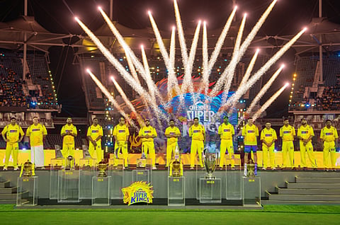 IPL 2026: CSK reunites past stars with current players in ‘Roar 2026’ event at Chepauk (Credit: X/CSK)