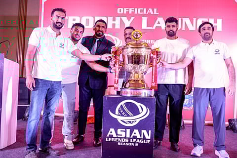 Asian Legends League season 2 trophy unveiled, action begins June 2
