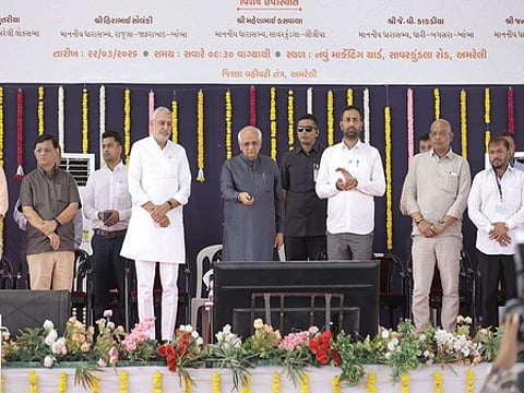 Gujarat CM unveils Rs 707 cr-worth development projects in Amreli; highlights rural infra push