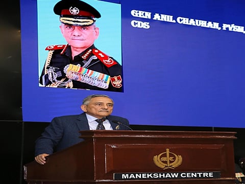 CDS Gen Anil Chauhan unveils book on Lawrence School