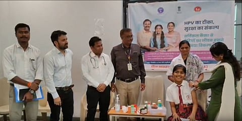 HPV vaccination drive gains momentum, adolescent girls receive protection against cervical cancer