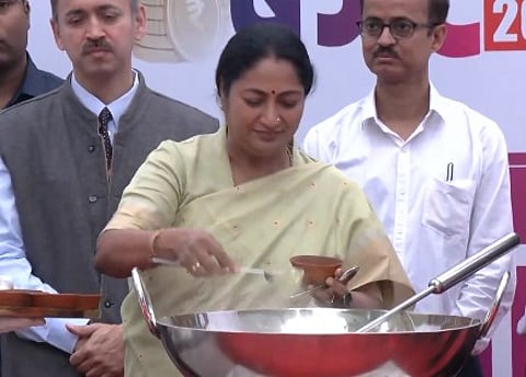CM Rekha Gupta performs ‘kheer ceremony’ ahead of Delhi Budget Session