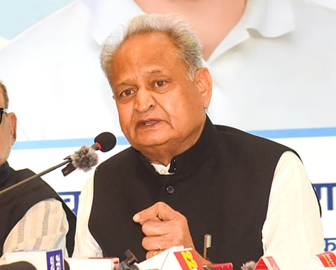 Gehlot accuses Rajasthan govt of making world-class health model built by Cong
