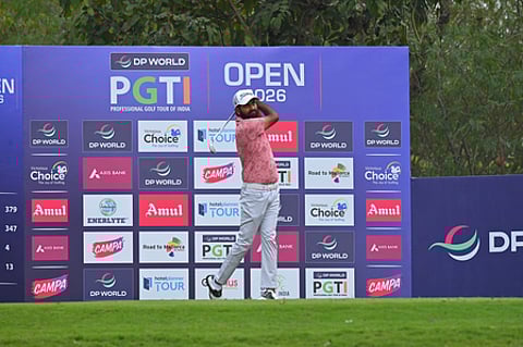 Rohit Baisoya shoots top-notch 65 in round one of Alpha Sports Academy Golf Championship 2026, the fourth leg of 2026 PGTI NexGen season at the Patna Golf Club in Patna on Tuesday,. Photo credit: PGTI