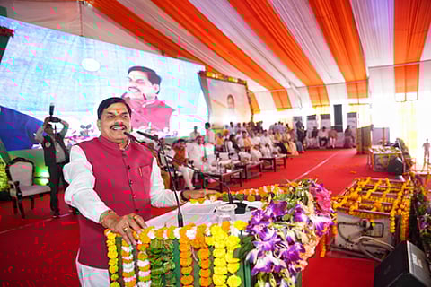 CM Mohan Yadav appeals to farmers against stubble burning (Photo: @DrMohanYadav51/X)