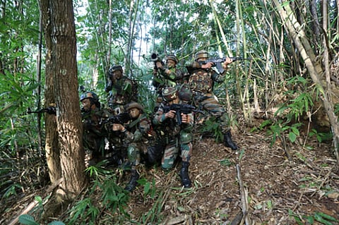 Brave hearts guard dense Eastern terrains