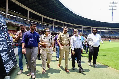 Board of Control for Cricket in India (BCCI) bans match-day practice, tightens rules ahead of Indian Premier League (IPL) 2026 opener at Bengaluru on Tuesday.Photo credit: IANS