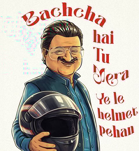 Delhi Police turns to Rakesh Bedi’s ‘Jameel Jamali’ for road safety message