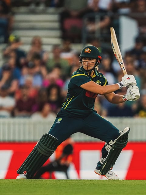 Voll breaks into top 10 of women’s T20I rankings after maiden ton vs WI (Credit: Instagram/Georgia Voll)