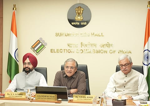 ECI holds high-level coordination meet with poll-bound states to bolster preparedness (Ld)