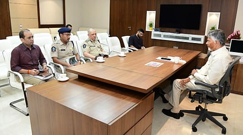 Chandrababu Naidu orders probe into possible conspiracy behind Amaravati fire incidents