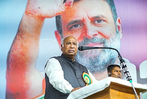 Kharge kicks off Congress-led UDF campaign in Kerala; slams LDF, BJP