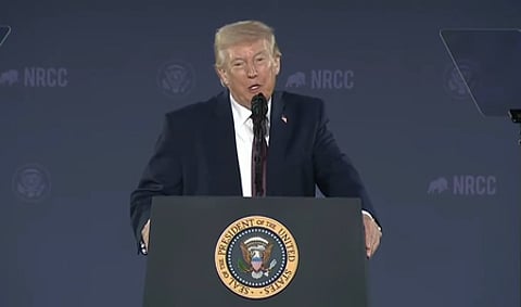 Trump warns time running out as Iran issues 5-point plan (Photo: @Amockx2022/X)