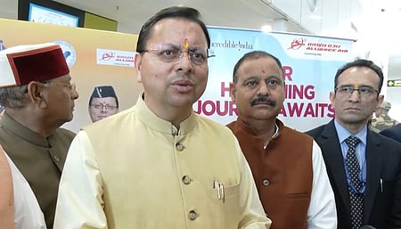 CM Dhami inaugurates 42-seater Pithoragarh–Dehradun air service