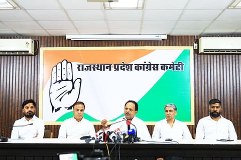 Former Health Minister questions Rajasthan govt’s preparedness on helium supply (Photo: @RaghusharmaINC/X)