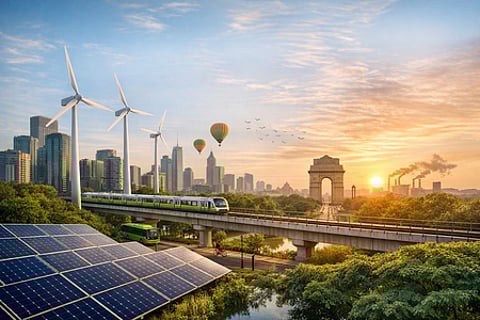 India features in global city-led climate solutions report (Photo: AI Generated Image)