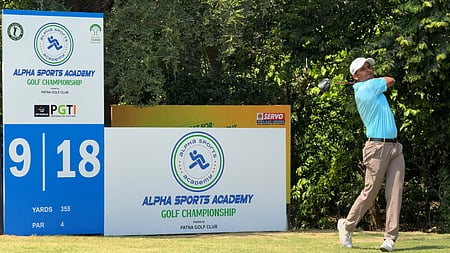 Sunit Chowrasia registers one-shot win in the Alpha Sports Academy Golf Championship 2026, the fourth leg of the 2026 DP World PGTI NexGen season being played at the Patna Golf Club in Patna on Thursday. Photo credit: PGTI