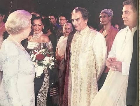 Dalip Tahil shares throwback pic of meeting the Queen of England