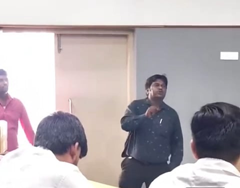 Professor fired after classroom proposal row; unfair to drag my name, says K