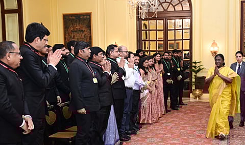 President Murmu urges CPES, IES officers to drive inclusive growth, improve lives through policy outcomes