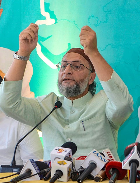 Assam polls: Owaisi to hold public meets to seek votes for Badruddin Ajmal